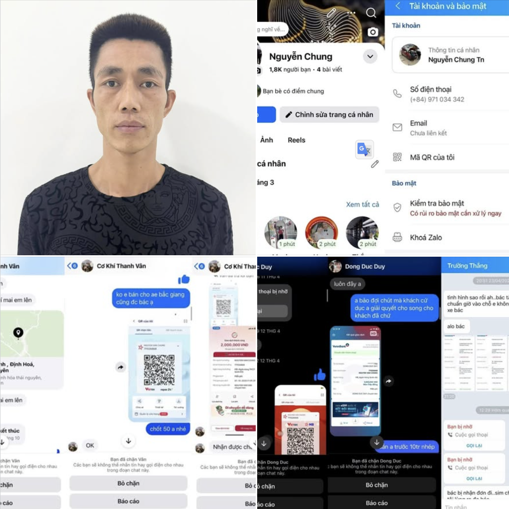 Khởi tố đối tượng lừa đảo chiếm đoạt tiền thông qua hình thức "đặt cọc mua xe ô tô giá rẻ" trên mạng xã hội
